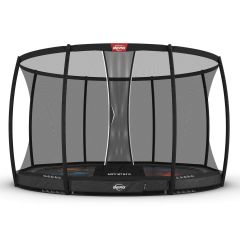 Berg Elite inground Trampoline 430cm Deluxe XL Grijs