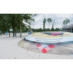 Sidijk Airtrampoline rond 7,5 Meter