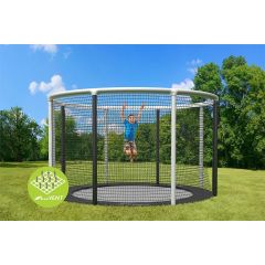 Akrobat Trampoline Gallus Flat to the Ground 430 cm