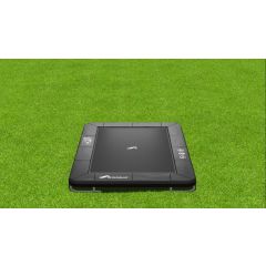 Akrobat Orbit Inground trampoline 335x244cm Zwart / Zwart