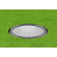 Akrobat Primus Premium Flat to the ground Trampoline 430 cm Zwart