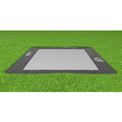 Akrobat Primus Premium Flat to the ground Trampoline 300x180 cm Zwart