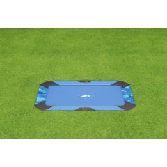 Akrobat XCITYX Trampoline 430x305cm flat Blauw