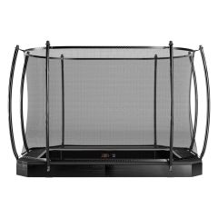Avyna Pro-Line flatlevel trampoline rechthoek 380x255cm Royal Class Zwart Air X-TREAM-MAX 
