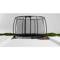 Avyna Pro-Line flatlevel Trampoline 430cm Royal Class Zwart Air X-TREAM-MAX 