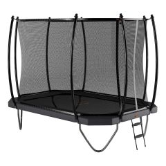 Avyna Pro-Line trampoline rechthoek 380x255cm Royal Class Grijs