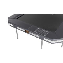 Avyna Pro-Line inground trampoline rand 305x225cm Grijs