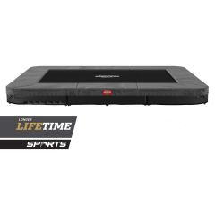 BERG Ultim Favorit inground trampoline rechthoek 280x190cm Grijs