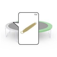 Berg Trampoline veer 19 cm, per 80 stuks Gold spring solo