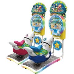 Funty Kiddyride Dolphin star