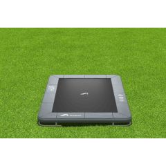 Akrobat Orbit inground trampoline rechthoek 335x244cm Antraciet