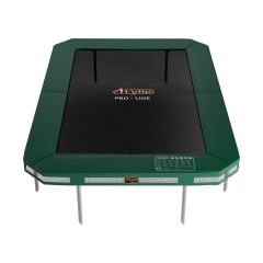 Avyna Pro-Line inground trampoline rechthoek 305x225cm Groen