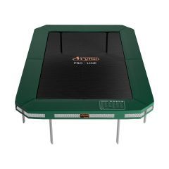 Avyna Pro-Line inground trampoline rechthoek 380x255cm Groen
