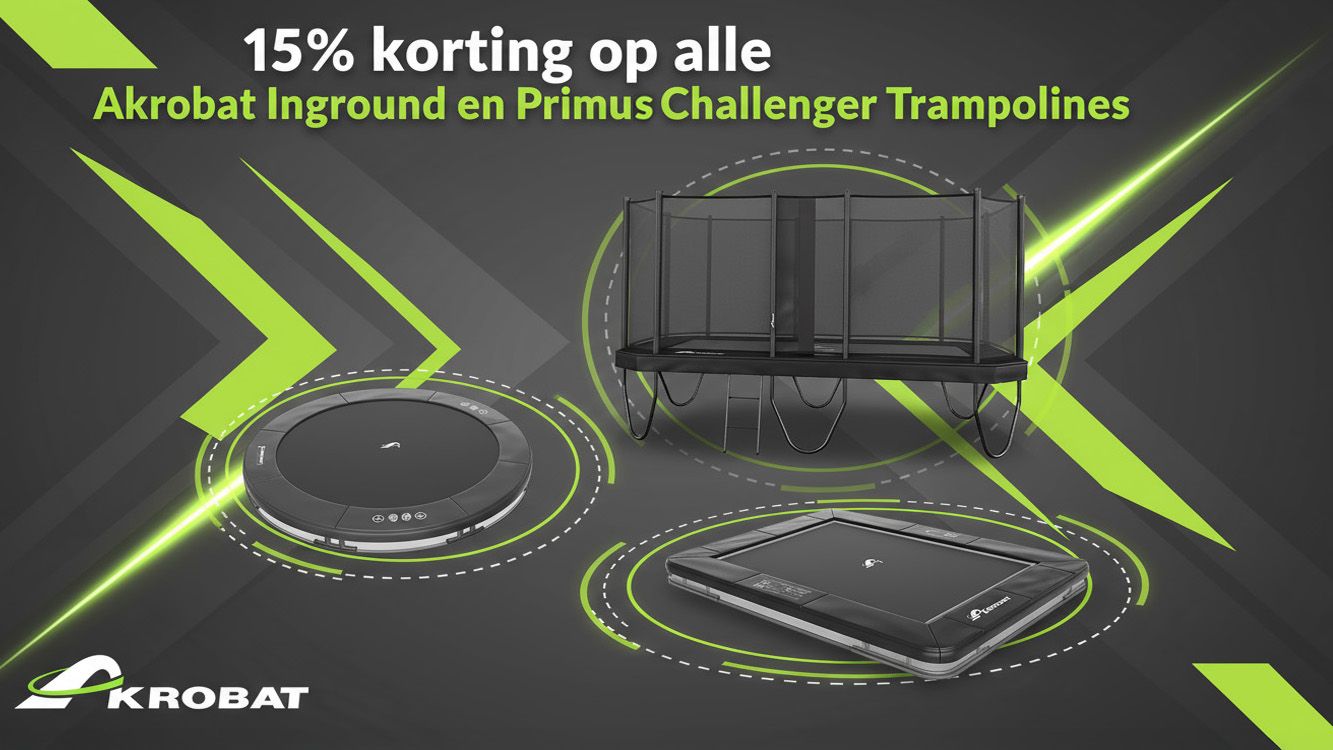 BlackFriday 2025 Akrobat trampoline